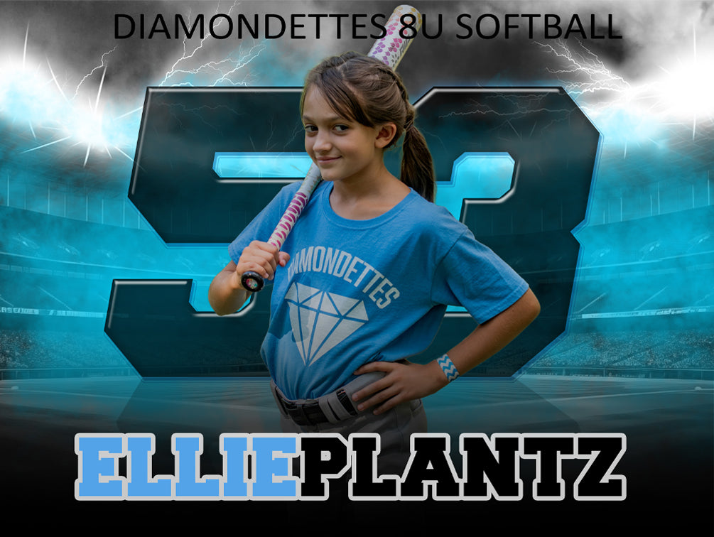 Baseball/Softball Storm the Field 18x24 Yard Sign